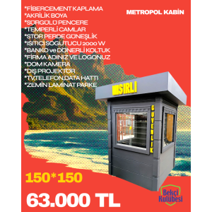 Metropol kabin 150*150